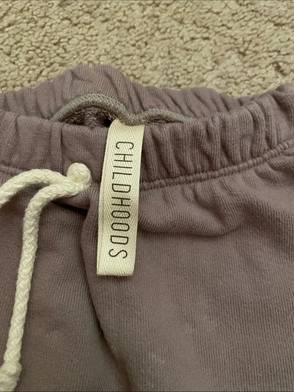 Childhood’s Clothing Two-Tone Gray & Lavender Kids Sweatsuit Set